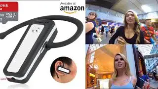 Bluetooth Earpiece Look-alike Spy Camera on Amazon!