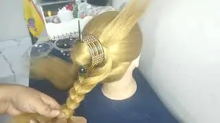 Bangal Hair style with Bun stick || Beautiful Bangal #viral# trending#1000subscriber#buntricks