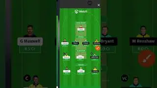 HEA VS STA / HEA VS STA Dream11 / HEA VS STA Dream11 Prediction / HEA VS STA Dream11 Today Match#bbl