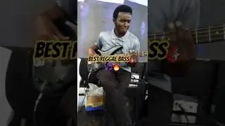 Best reggae bass guitar groove.#gospelguitars
