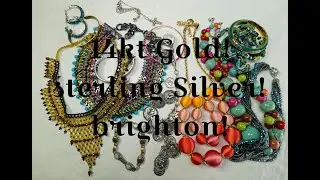 What Will I Find in this Estate Jewelry Lot Unboxing?? Pt 3 #jewelryunboxing #haul #jewelry