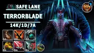 Terrorblade Safe Lane Carry | 7.31d | Pos 1 TB Play | Dota 2 Immortal Gameplay