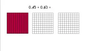 Fifth Grade Math - Practice #3 Adding Decimals using Visual Models - May 6