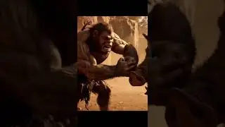Prehistoric man vs wild beast #shots