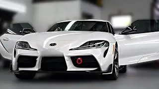 Toyota Supra Windows Tinted with XPEL Prime XR Plus