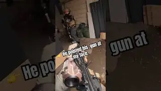 👉 He pointed his airsoft gun at my face. #airsoft #airsoftcqb #airsoftgun #milsim #airsoftvideos