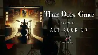 Alternative Rock Drum Track | Three Days Grace Style | 145 BPM