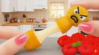 ЛУЧШЕЕ ИЗ МИНИАТЮРНОЙ КУЛИНАРИИ: 🧀 Как приготовить хрустящие жареные сырные шарики с Cheetos на м...