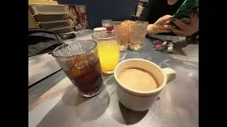 $5 Meals Saizeriya Tokyo Japan with Unlimited Drinks and Coffee