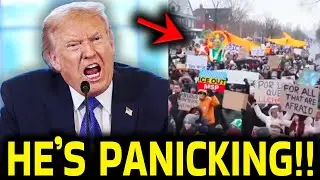 Trump PANICS As HUGE Protests BREAK OUT