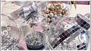 DIY Glam Christmas Tree Ornaments - CHRISTMAS 2022
