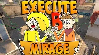 Mirage B Site Execute Strategies | CSGO