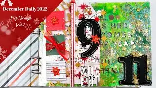 December Daily 2022 Volume 2 Flip Through using Ali Edwards and Scrapbook.com Exclusives