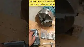 Unboxing a Mini Automated Household Lathe Machine! 🔧 | #Shorts