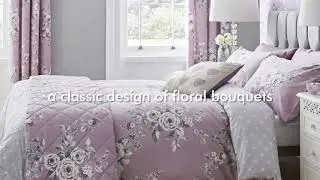 Catherine Lansfield - Canterbury Heather Bedding