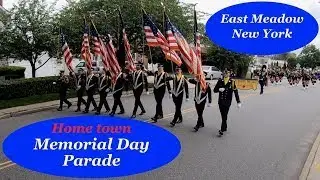 Home town Memorial Day Parade East Meadow Long Island New York