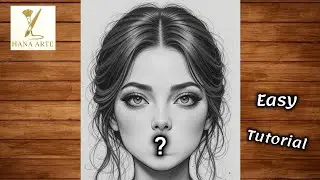 How to Draw Lips on a Face | Easy Realistic Lip Drawing Tutorial for Beginners (Step by Step)