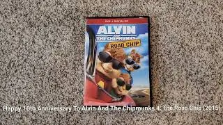 Happy 10th Anniversary To Alvin And The Chipmunks 4: The Road Chip (2015) 