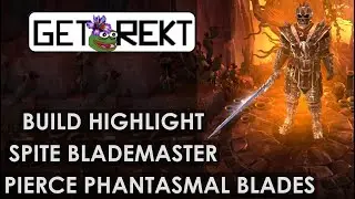 [HC] Grim Dawn Build Guide - Spite Blademaster, pierce Phantasmal Blades