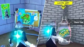 Fortnite 3 SECRET CHALLENGES 60.000 XP! (The Aftermath, The Lair, The Traps)