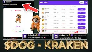 Kraken major hint $DOG (Bitcoin) Spot Listing 😱 (VERY BULLISH)