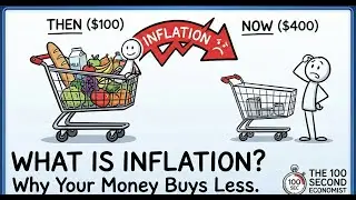 What is Inflation? Why Your Money Loses Value Every Year (Explained in 100 Seconds)