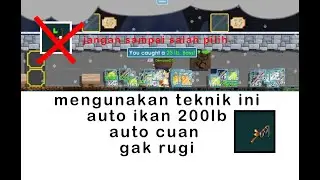Gacha 35 bait Otherworldly Hellowen gg ( EZ PERFEC FISH ) ! Growtopia
