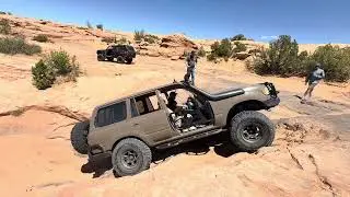 Moab 2025 w/Technique Vehicle Outfitters & friends #fj80 #fzj80 #80series #80serieslandcruiser #jeep