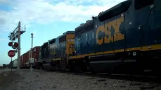 CSX A783 at Valdosta, GA 9-14-12