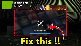 Steam завис при загрузке пользовательских данных до исправления приложения
