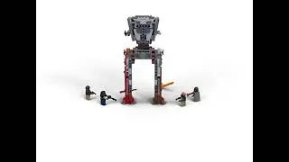 The Mandalorian Collectible All Terrain Scout Transport Walker Poseable Building Model - silas lam