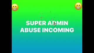 Super admin abuse incoming on Friday on the game F1super race on Roblox