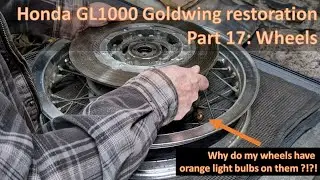 Honda GL1000 Goldwing restoration: Part 17