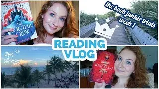 THE BOOK JUNKIE TRIALS WEEK 1 | READING VLOG JUNE 30TH-JULY 8TH #MAGE 🌙🔮