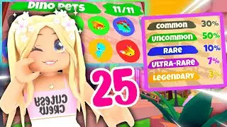I Opened 25 DINO PET PODS In Overlook Bay For CRAZY DINOSAURS! 🦖 (Roblox)