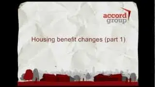 Housing benefit changes (part 1): non-dependent tax
