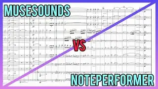 Musesounds vs Noteperformer - DCI Brass Hit