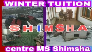 MS Shimsha Winter tuition centre