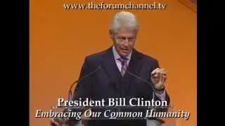 President Bill Clinton on Political Disagreement