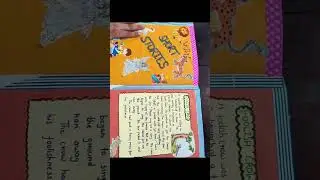 How to make english magazine🥰//easy project making ideas for kids🤗#project#magazine#kids#diy🤗