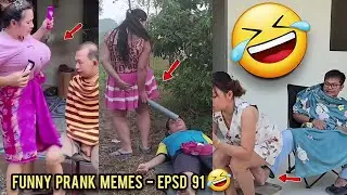 FUNNY VIDEO MEMES EPSD 91😂videos lucu ngakak hiburan di bulan januari