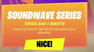 All Concert Coins locations Sounwave Series - Fortnite Tones & I Quest
