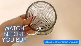 Modern Hair Catcher for Your Shower &mdash; LEKEYE Durable Stainless Steel Design