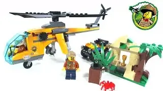 LEGO City Jungle Cargo Helicopter 60158: Speed Build