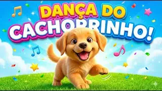 🐶 Dança do Cachorrinho SUPER BEM Comportado! Pular e Mexer com a Batida Bop-Bop