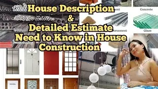 Detailed Estimate Budget /Description for House Before Construction 2-STOREY Residential House