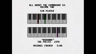 &ldquo;Roxanne&rdquo; | The Police - REAL Commodore 64 (C64) Sid Player &ndash; REAL SID CHIP