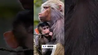 Tiger Face to Face: Monkey Survival Instinct #shorts