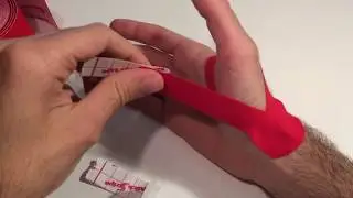 Applicazione Tape Elastico Stabilizzante articolazione trapezio-metacarpale