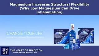 Magnesium Increases Structural Flexibility (Why Low Magnesium Can Drive Inflammation)
